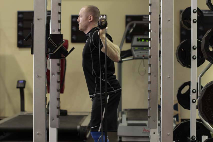 Band Squat demonstration