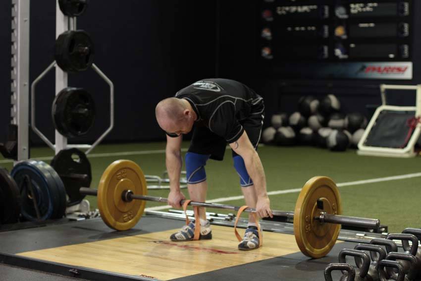 Band Deadlift demonstration