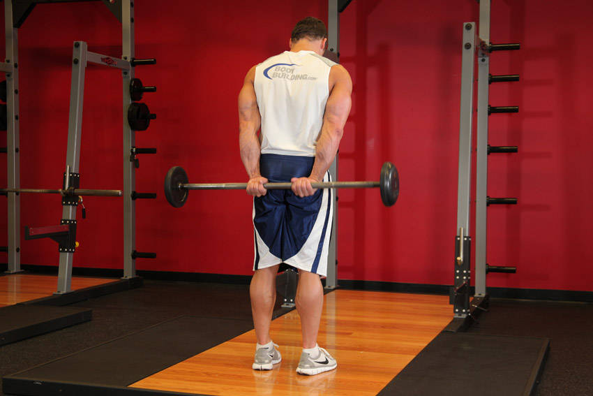 Behind the Back Wrist Curl demonstration
