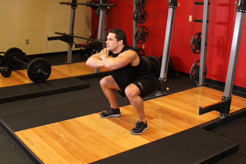 Jump Squat demonstration
