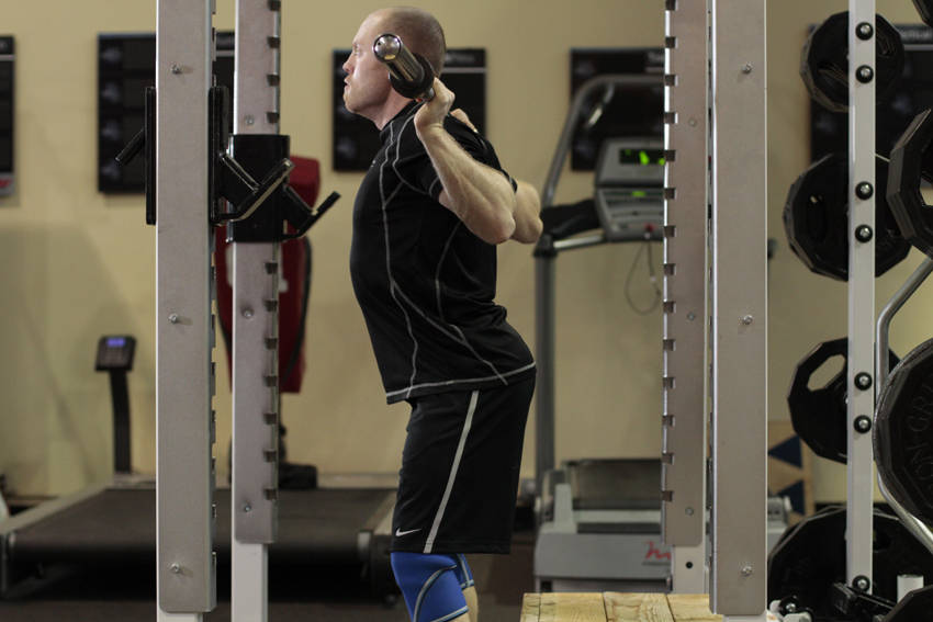 Box Squat: uitvoering