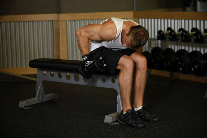 Bent Over Tricep Extension demonstration