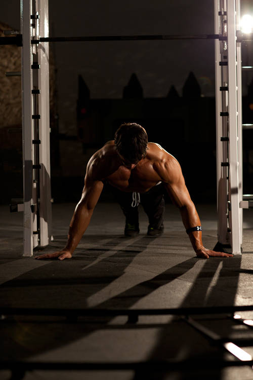 Wide Push Up: uitvoering