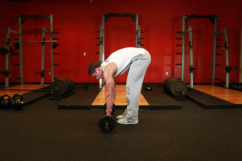 Barbell Rollout demonstration