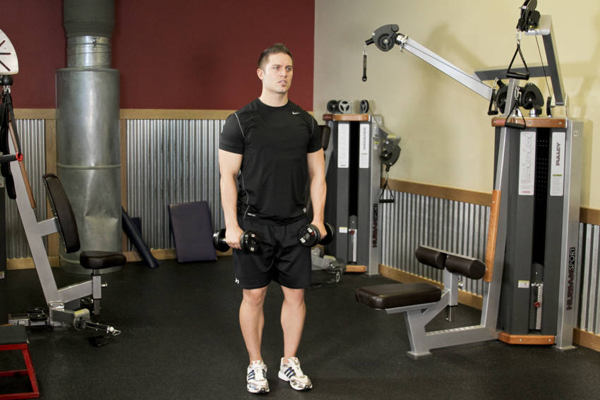 Alternating Front Raise demonstration