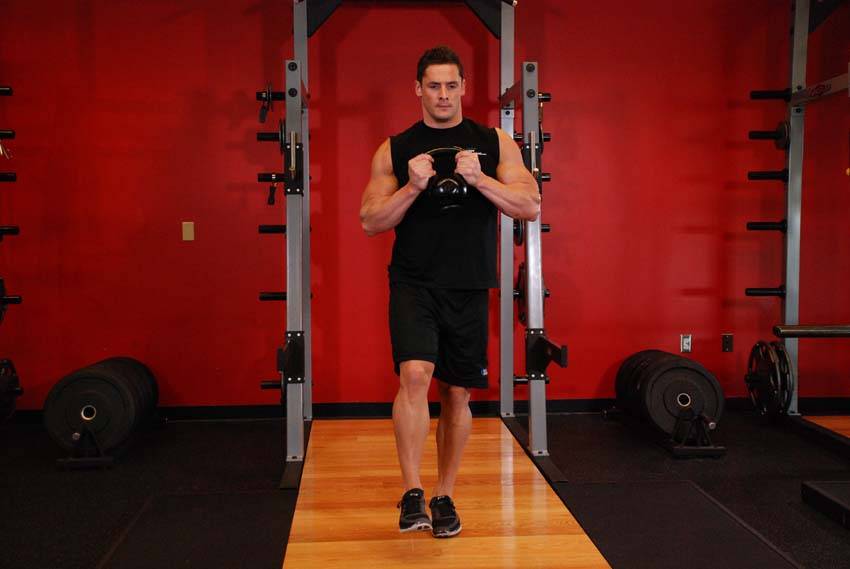 Pistol Squat demonstration