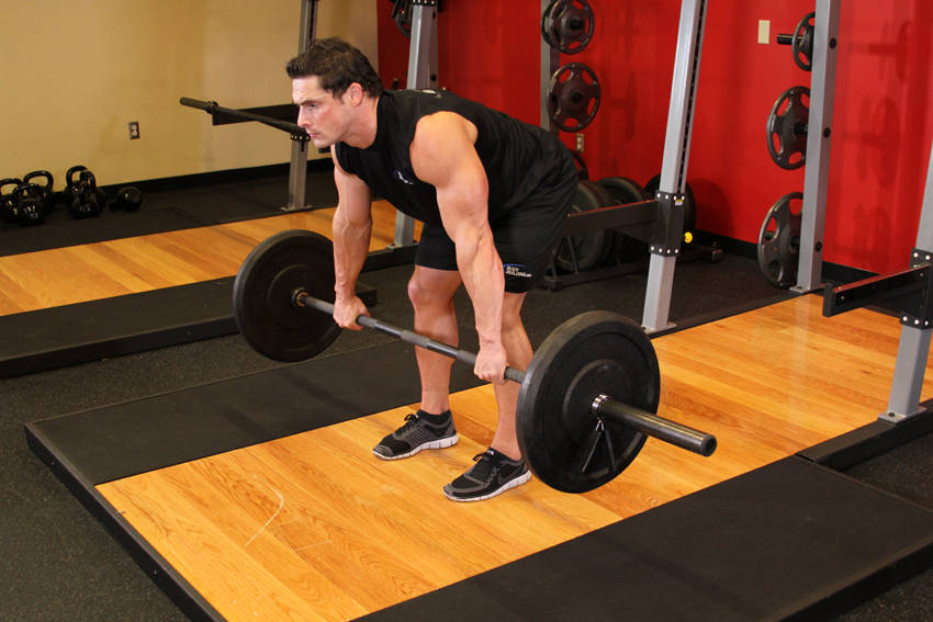 Dumbbell Rear Delt Row demonstration