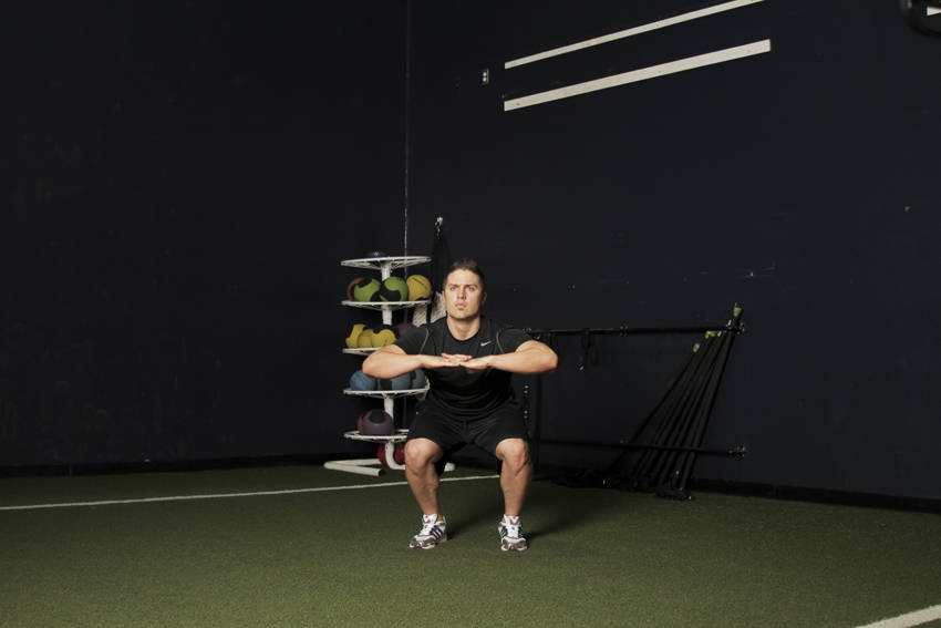 Tuck Jump demonstration