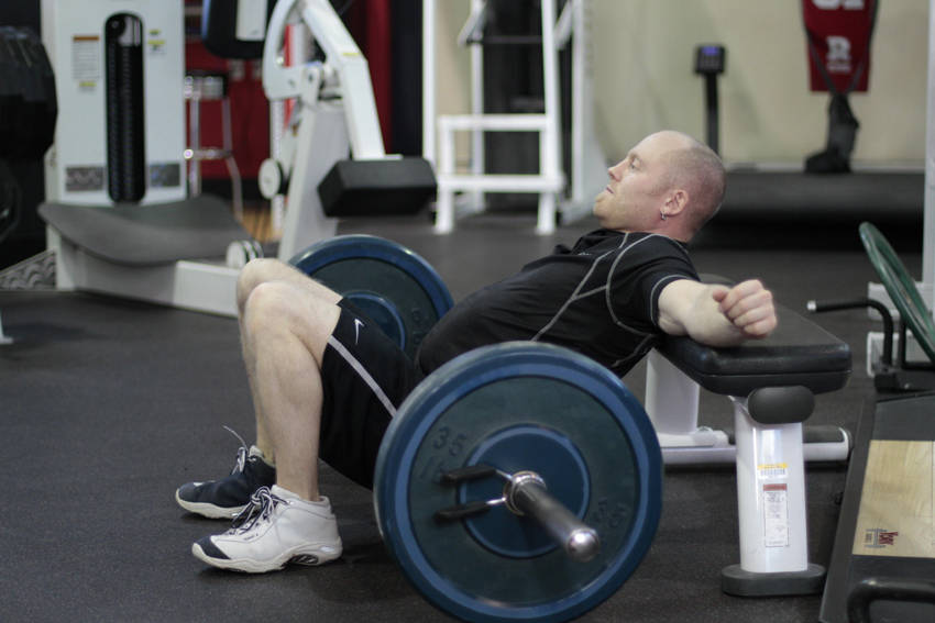 Dumbbell Hip Thrust: uitvoering