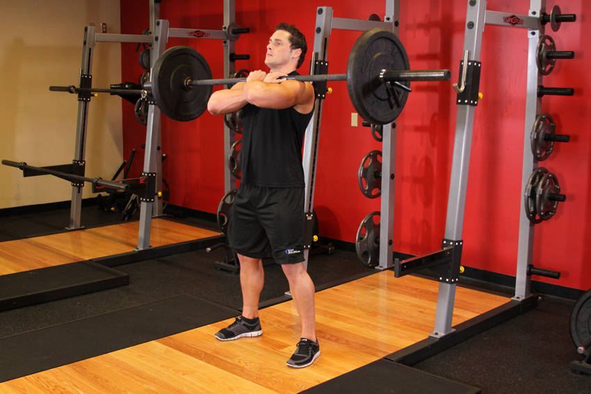 Pause Front Squat: uitvoering