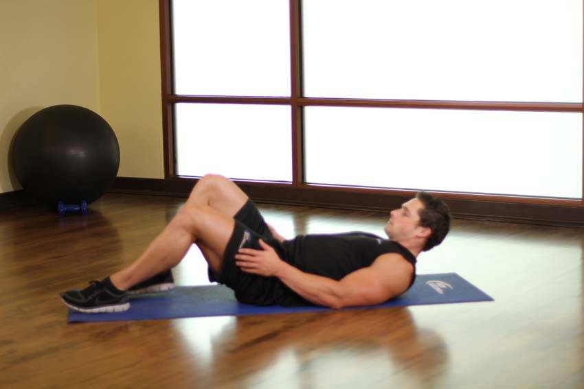 Knees to Chest demonstration