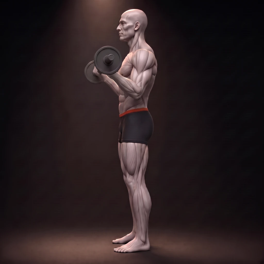Barbell Curl demonstration