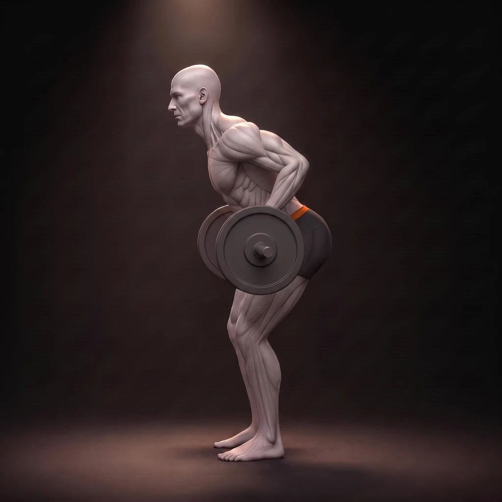 Barbell Row demonstration