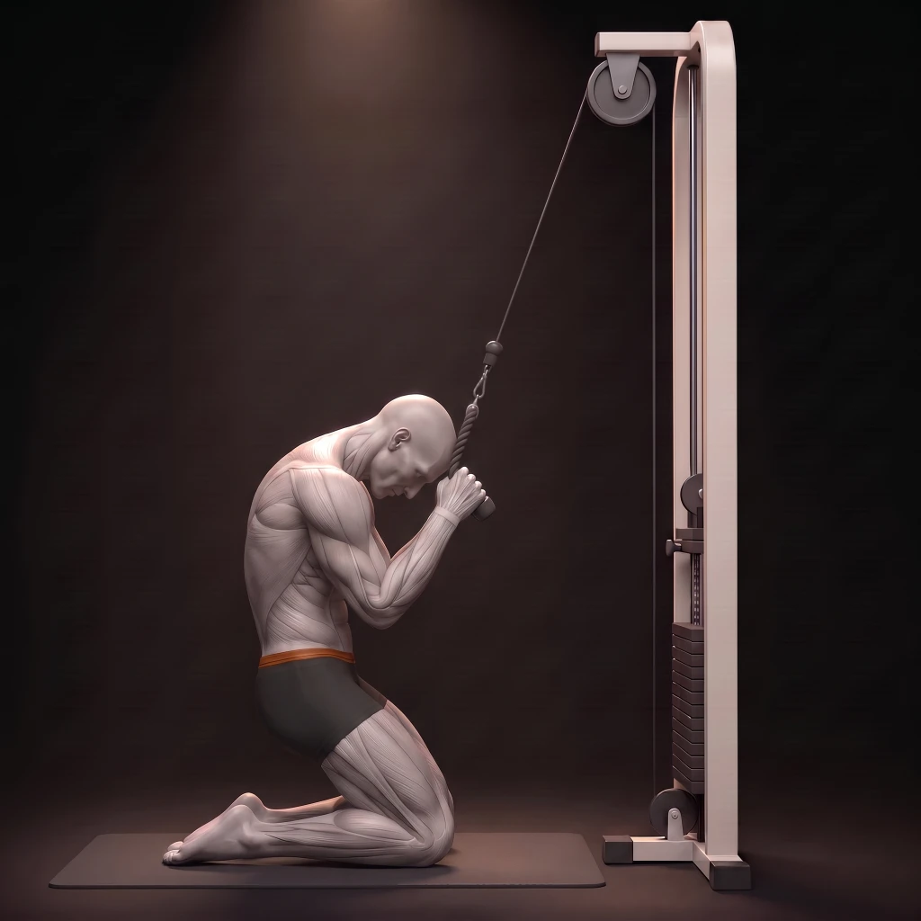 Cable Crunch demonstration