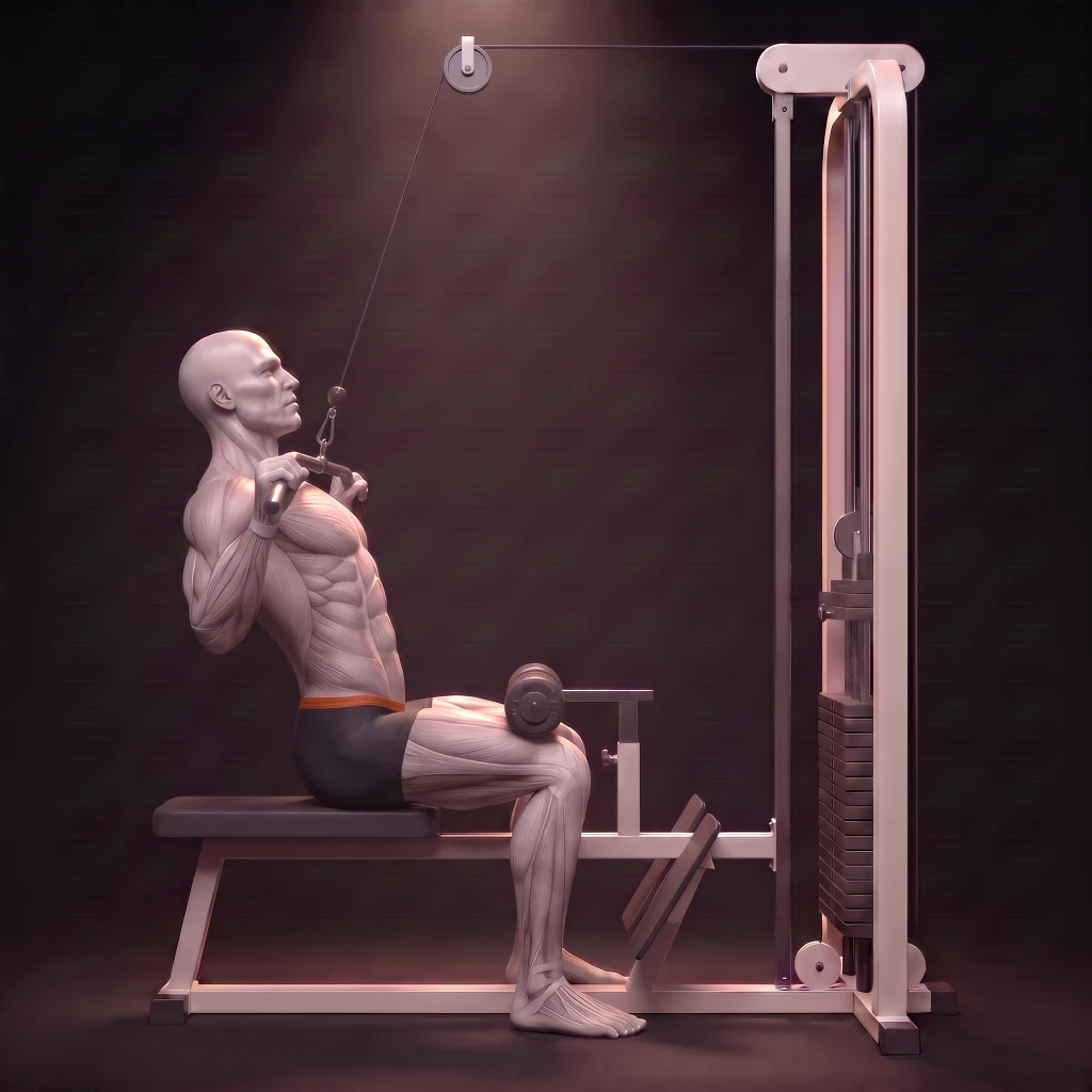 Close Grip Lat Pulldown demonstration