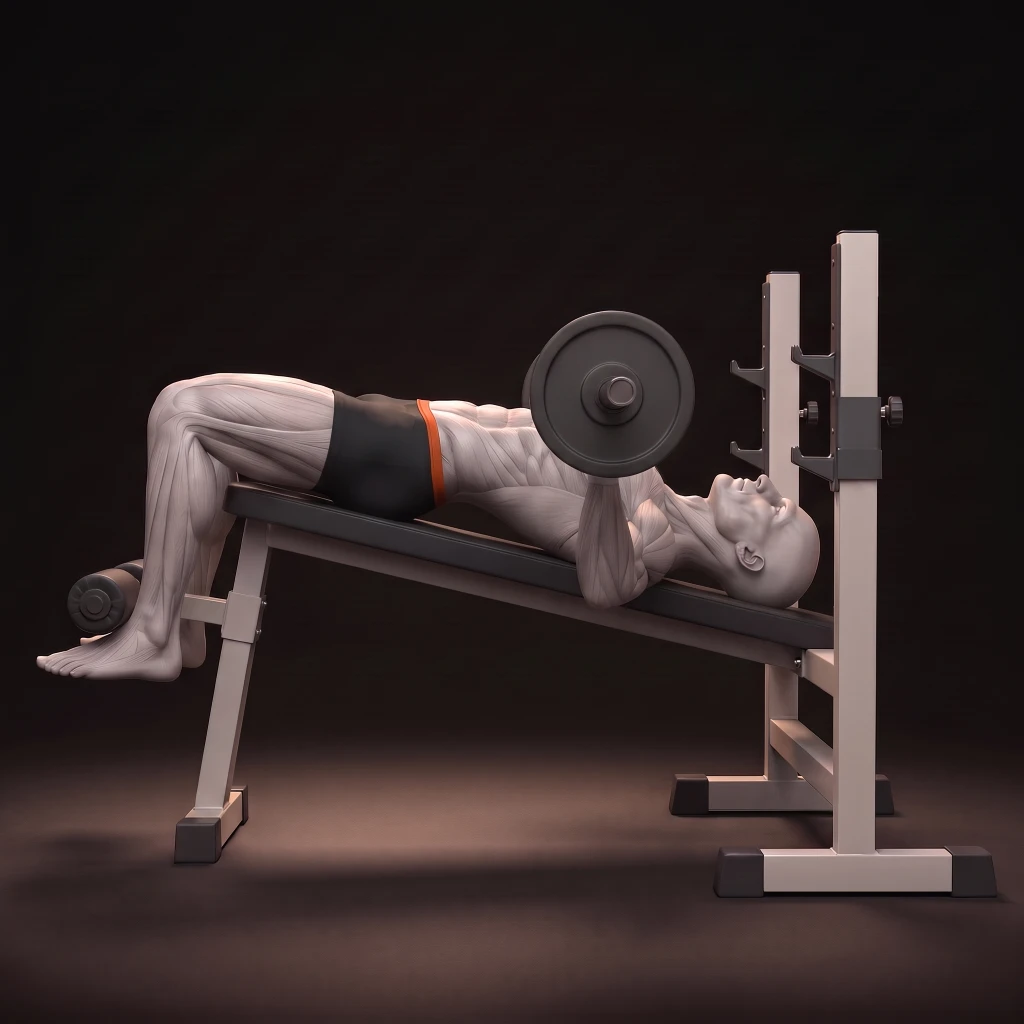 Decline Bench Press demonstration