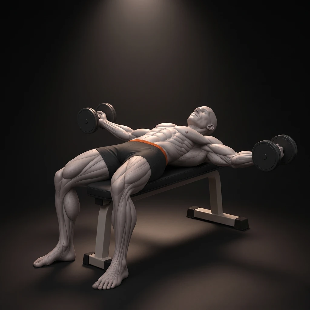 Dumbbell Fly demonstration