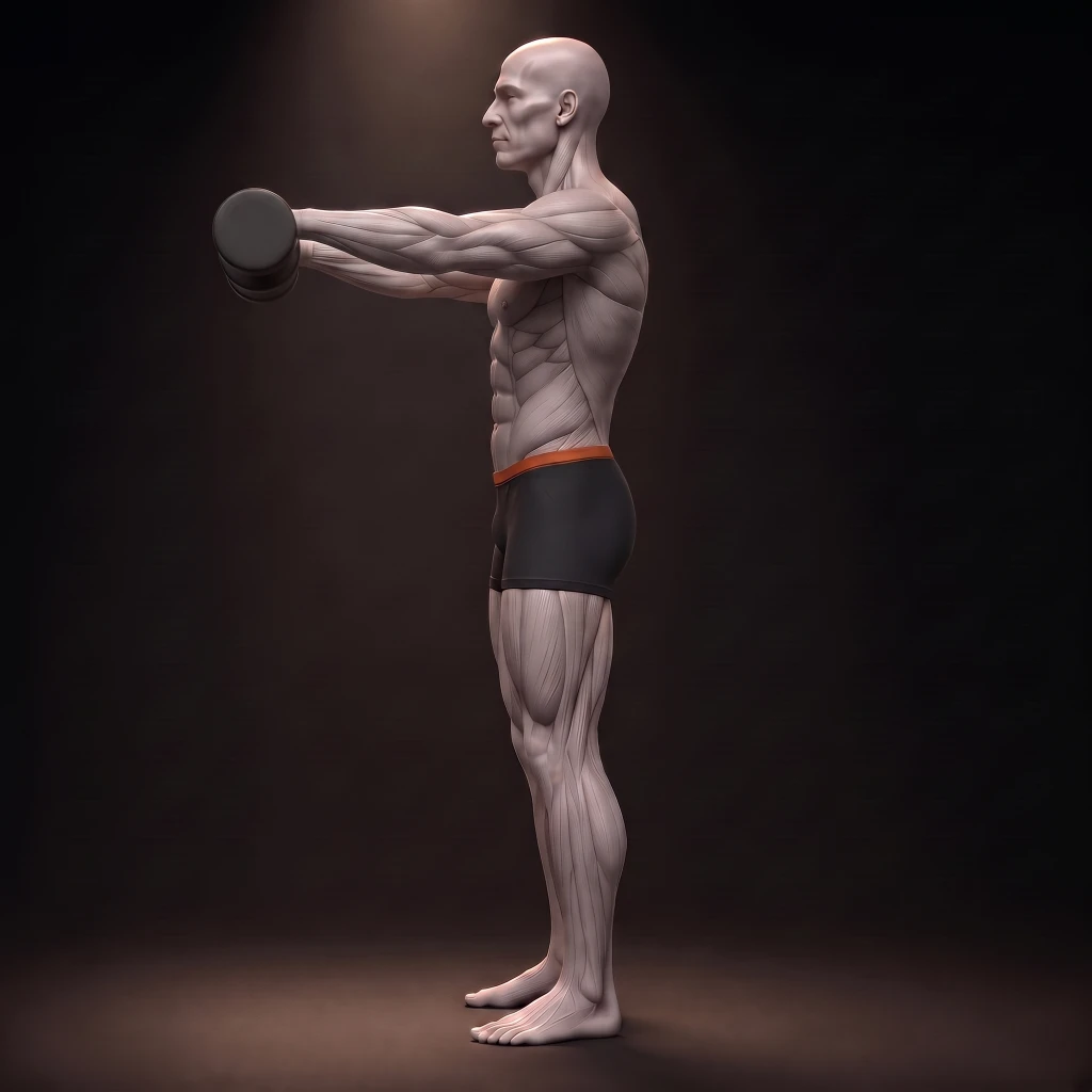 Dumbbell Front Raise demonstration