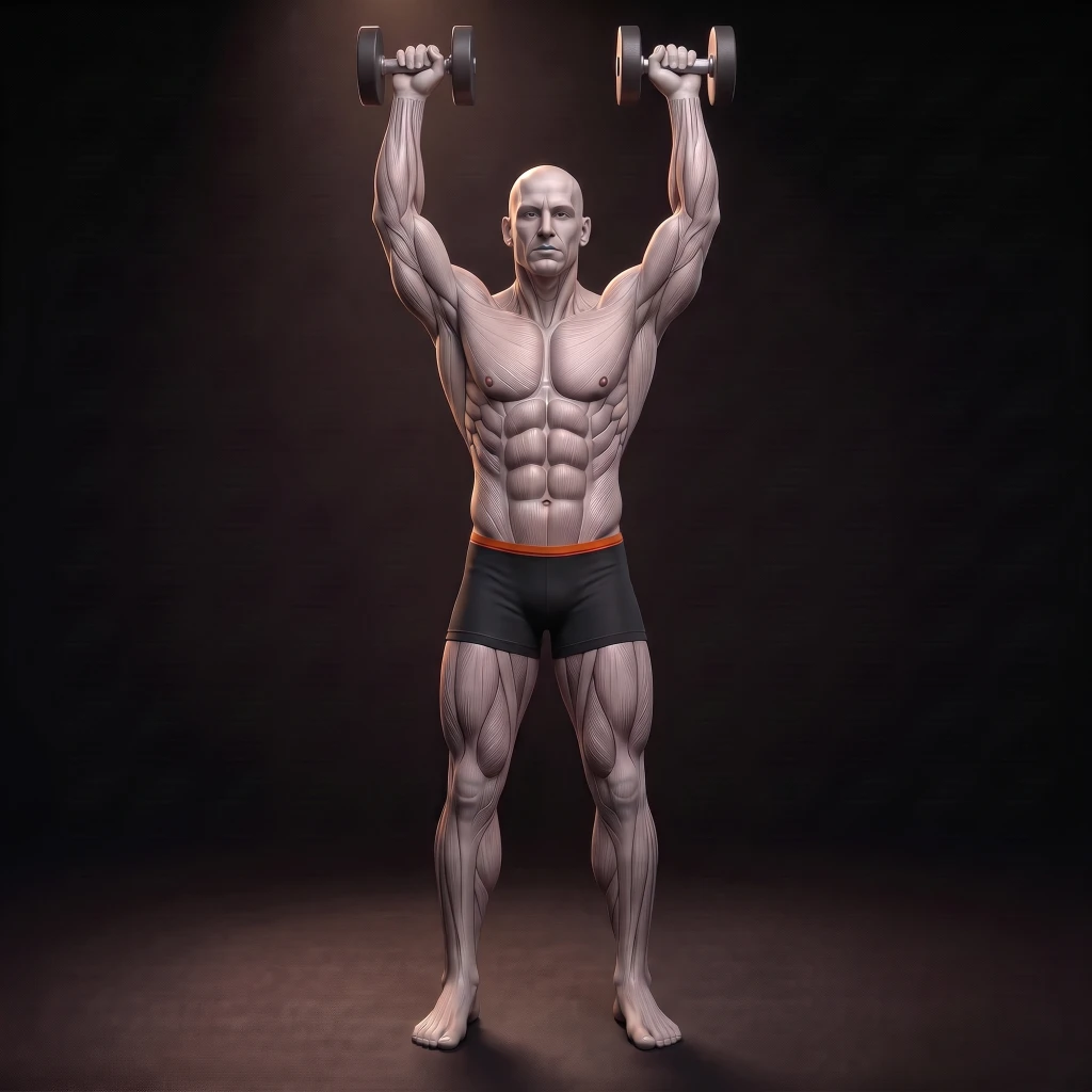 Dumbbell Shoulder Press demonstration