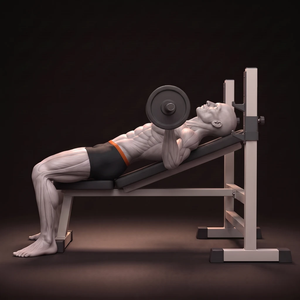 Incline Bench Press demonstration