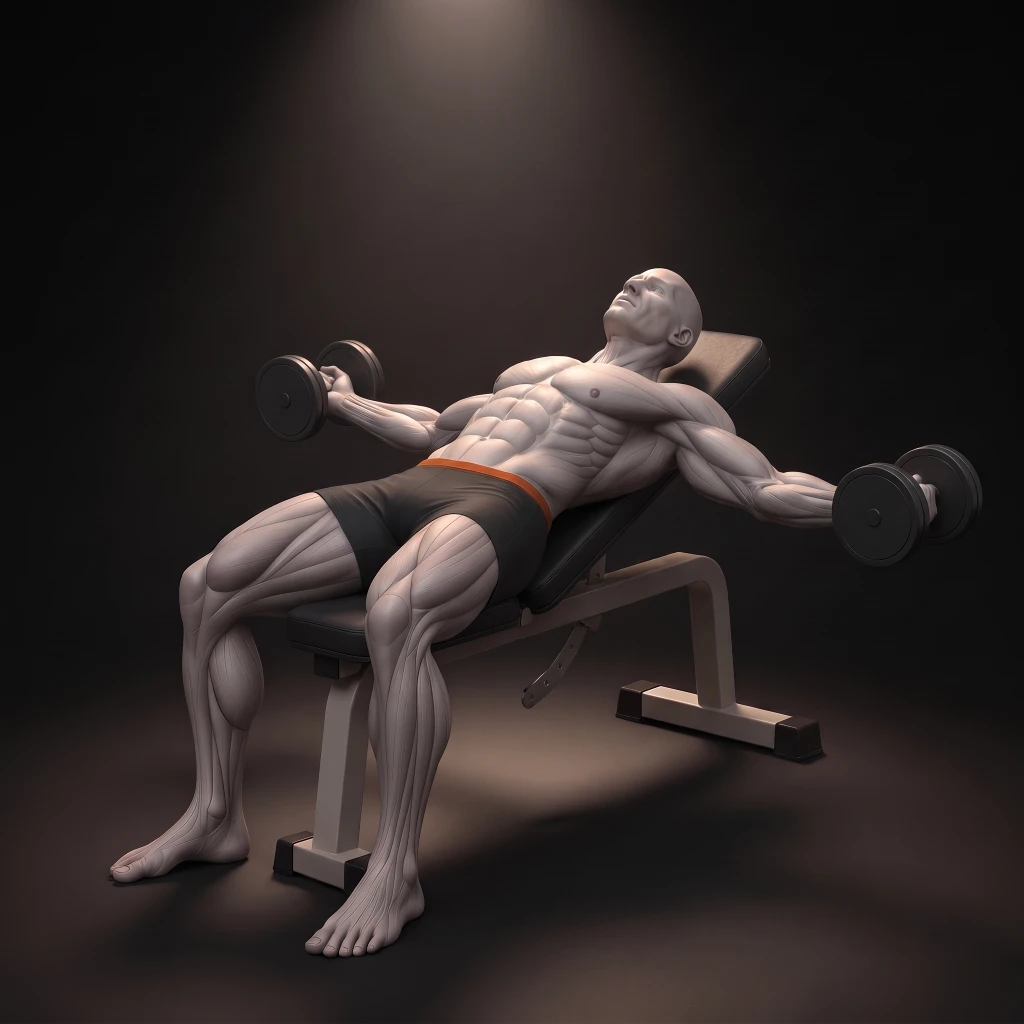 Incline Dumbbell Fly demonstration