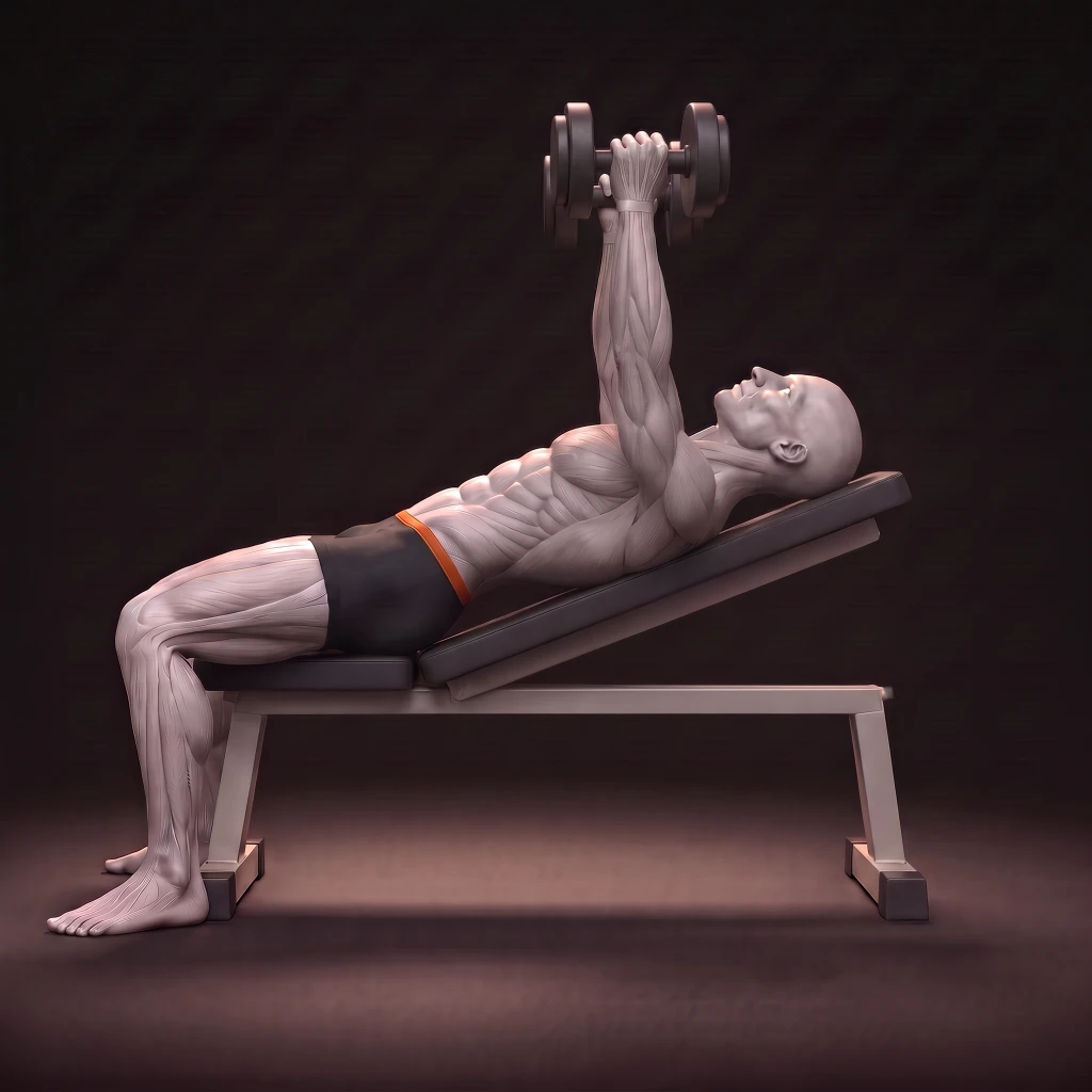 Incline Dumbbell Press demonstration