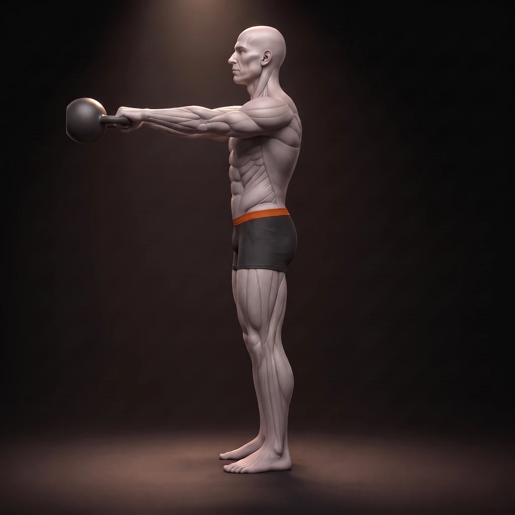 Kettlebell Swing demonstration