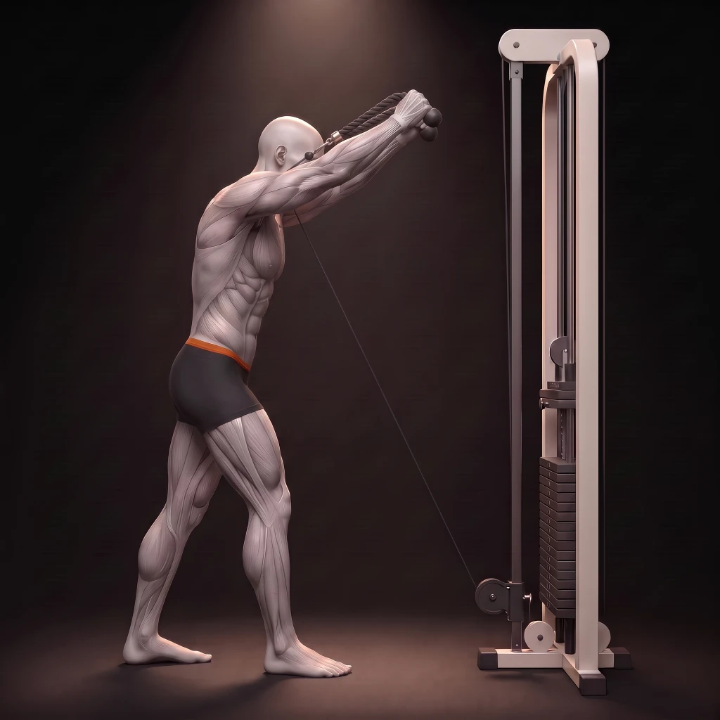 Overhead Tricep Extension demonstration