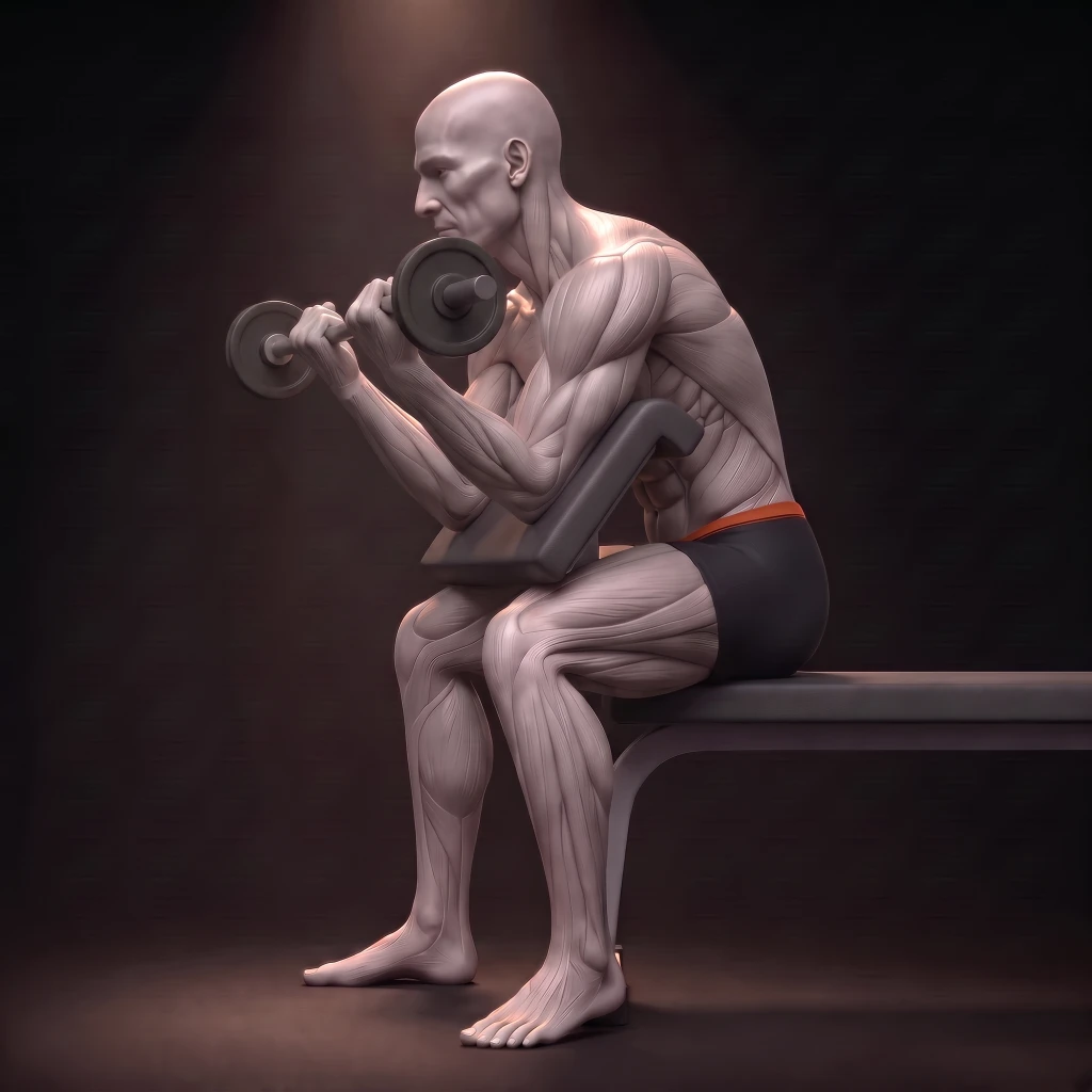 Preacher Curl demonstration