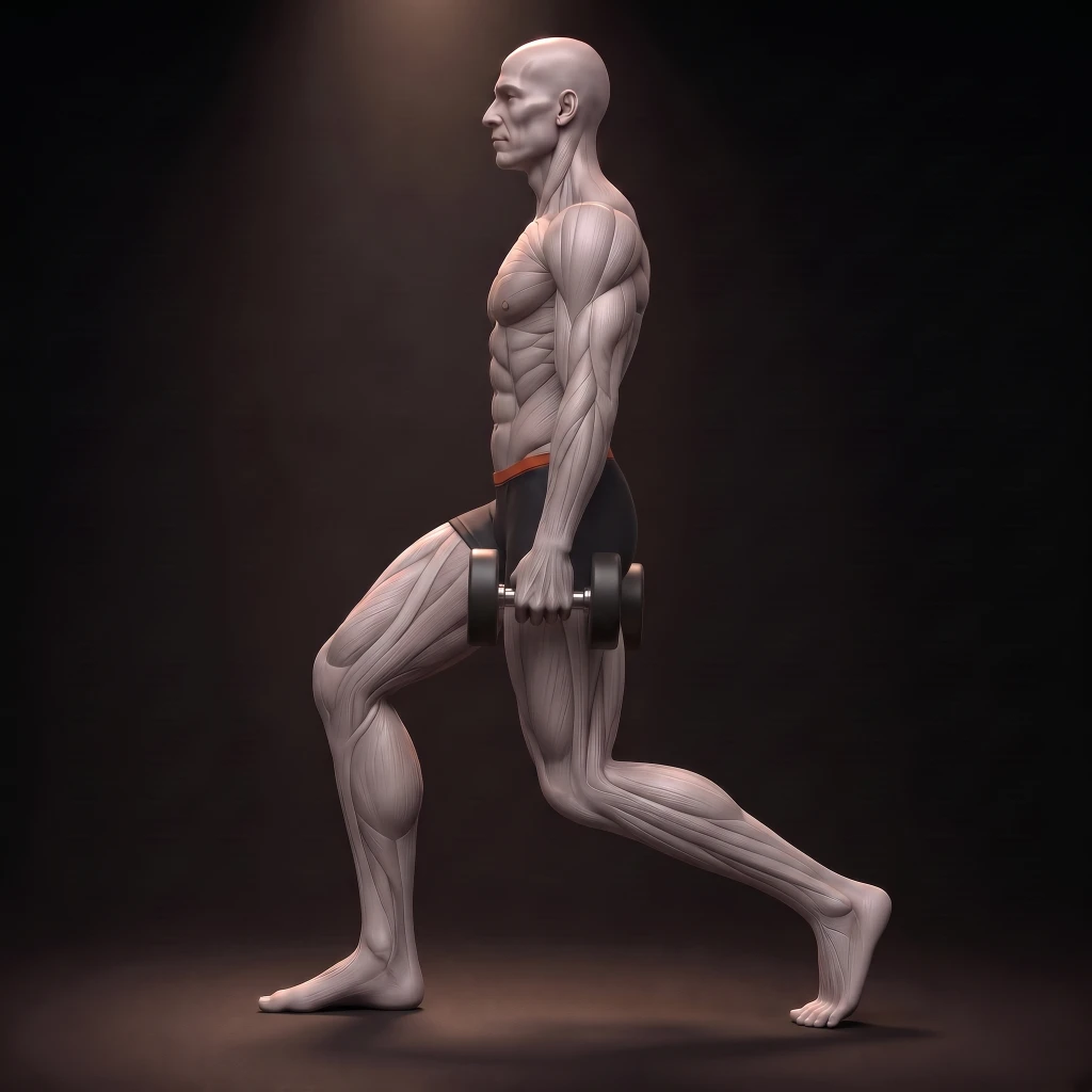 Reverse Lunge demonstration