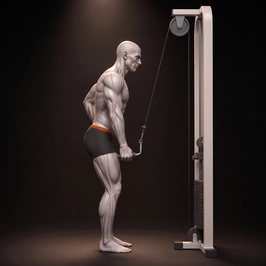 Single Arm Cable Pushdown demonstration