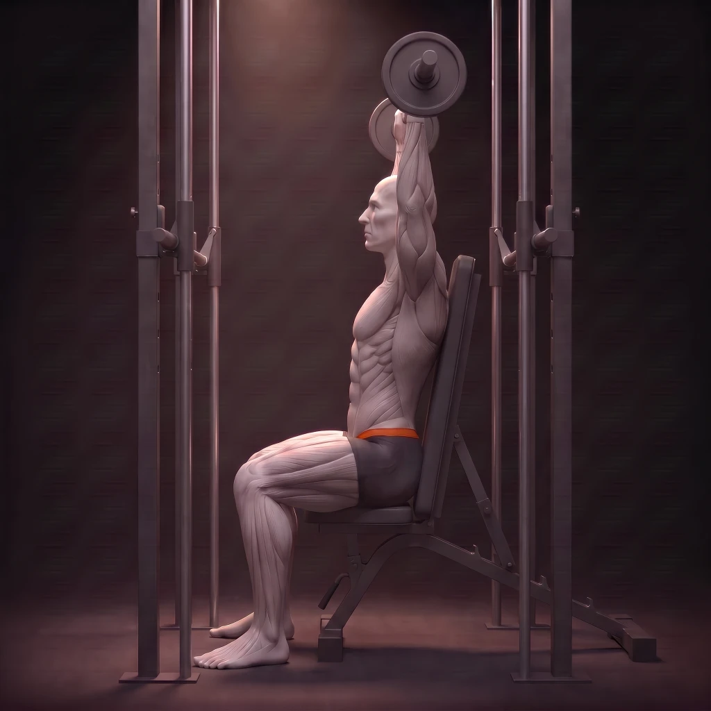 Smith Machine Overhead Press demonstration