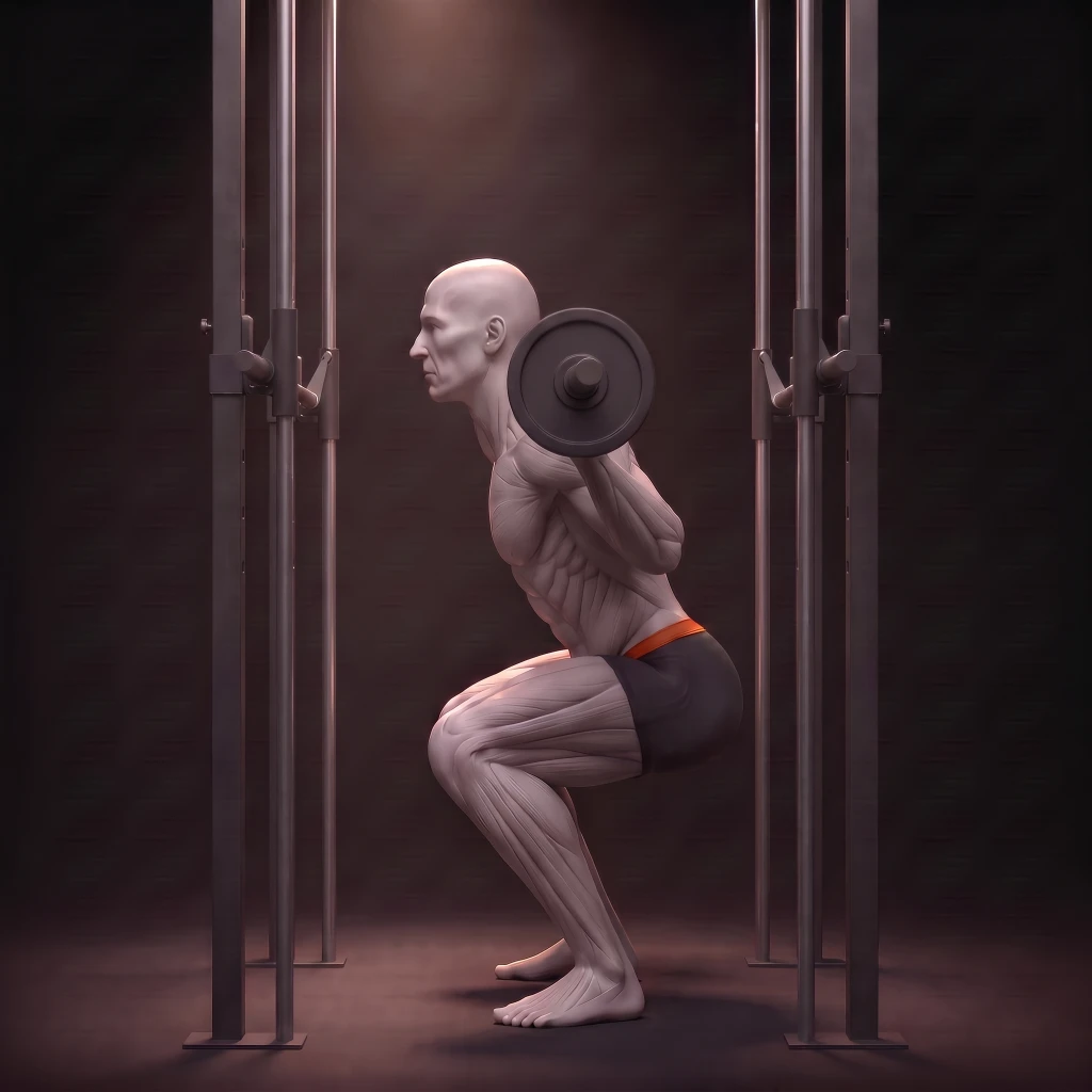 Smith Machine Squat: uitvoering