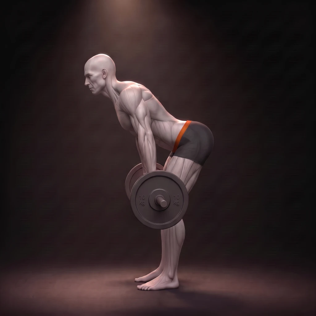 Stiff Leg Deadlift: uitvoering