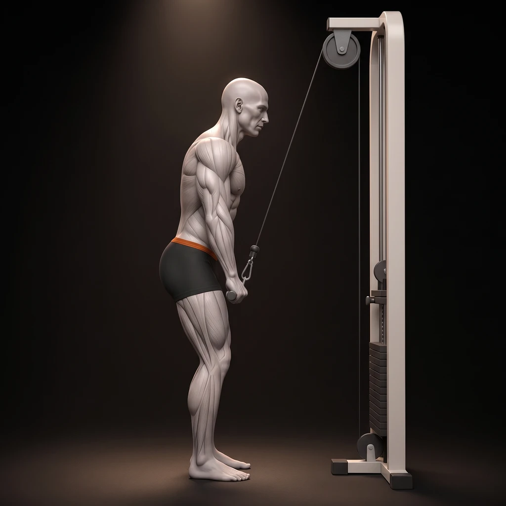 Tricep Pushdown demonstration