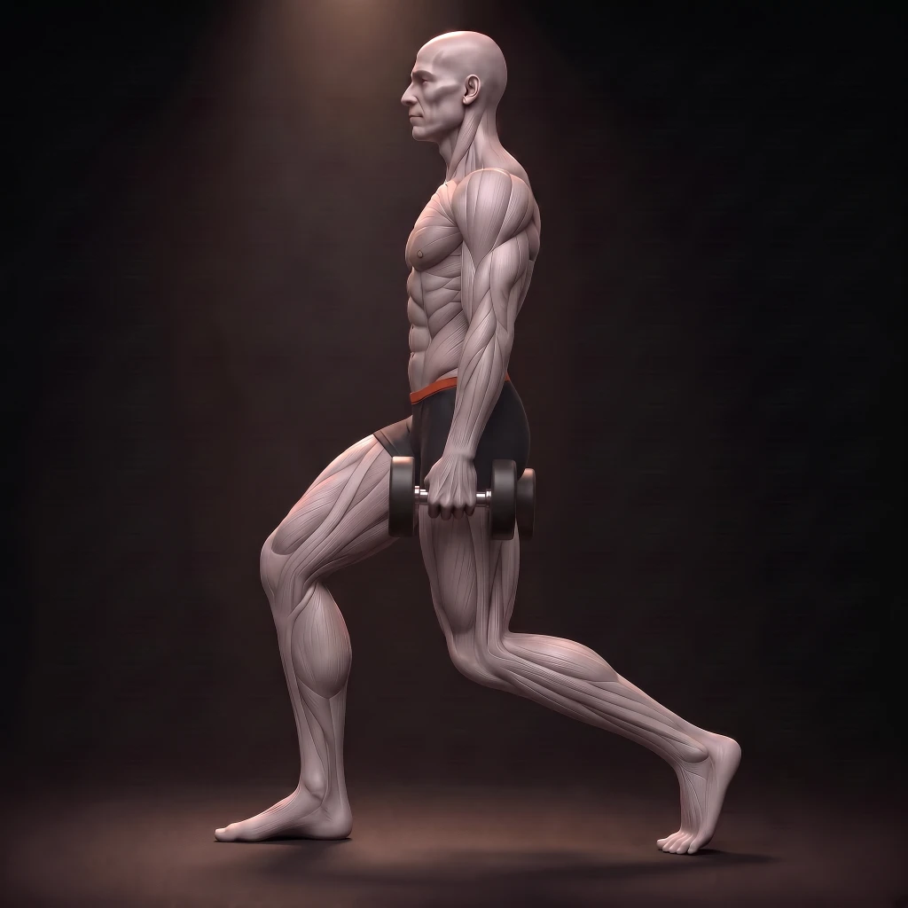 Walking Lunge demonstration